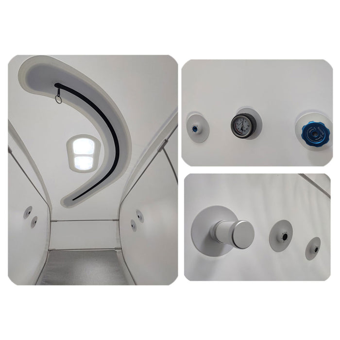 OxyRevo - Forward90 1.4 to 1.5 ATA Portable Sitting Hyperbaric Chamber
