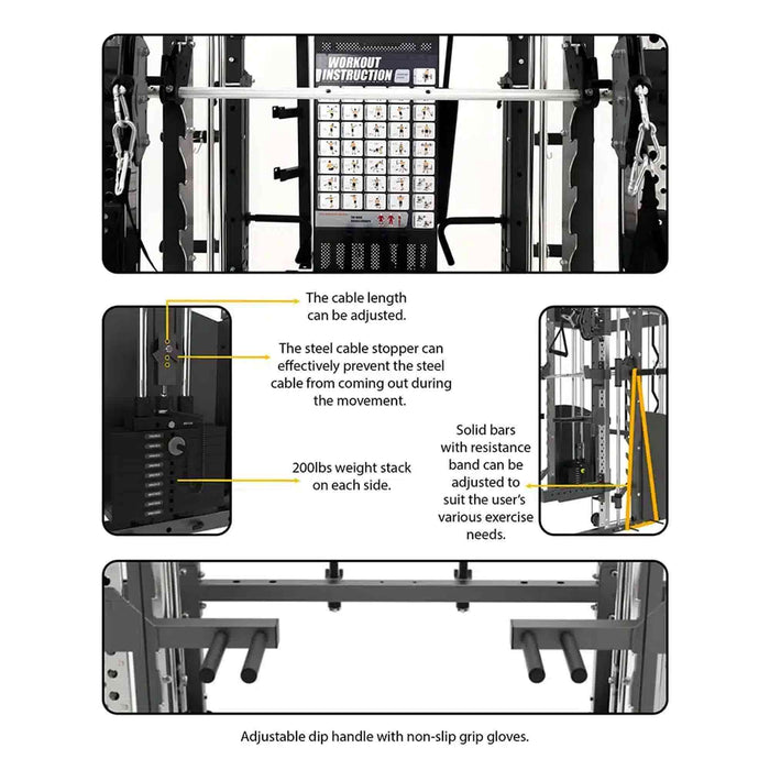 MiM USA - Hercules Pro - All-In-One Home Gym