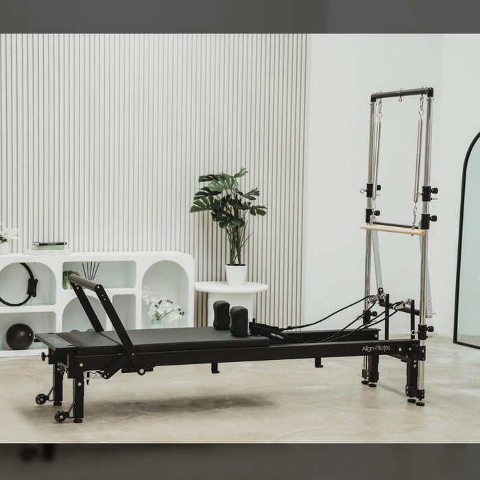 Align Pilates® - C8-Pro Pilates Reformer – Noir/Black