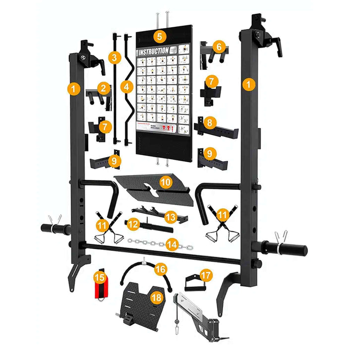 MiM USA - Hercules Pro - All-In-One Home Gym