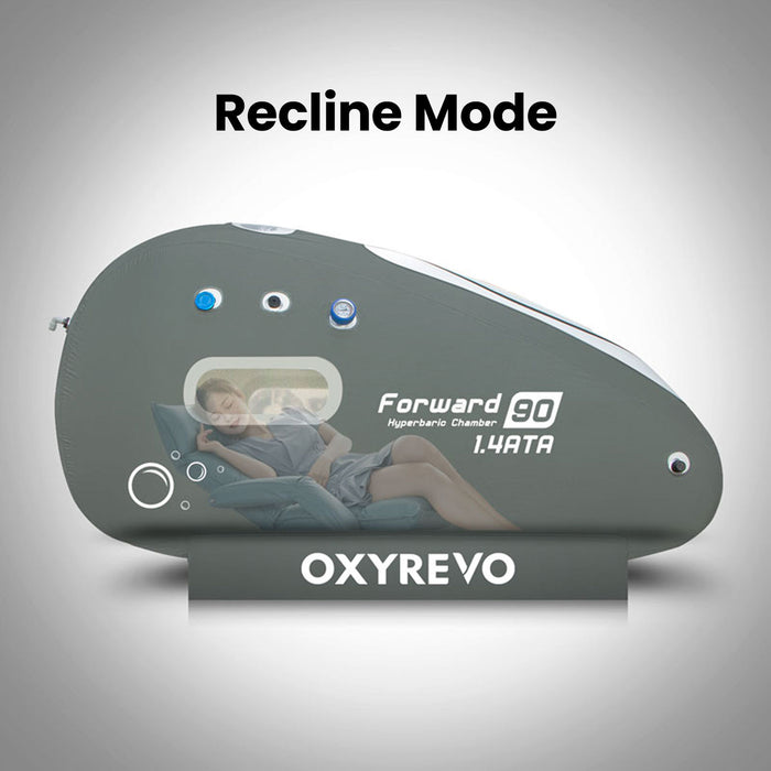 OxyRevo - Forward90 1.4 to 1.5 ATA Portable Sitting Hyperbaric Chamber