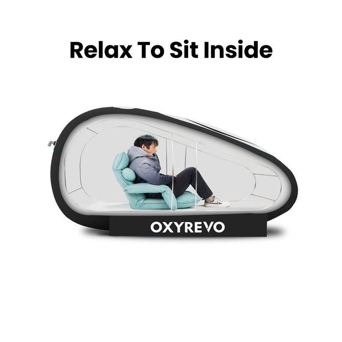 OxyRevo - Forward90 1.4 to 1.5 ATA Portable Sitting Hyperbaric Chamber