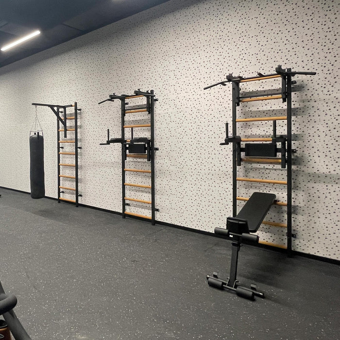 BenchK 733B-Luxury wall bars for home gym and personal studio