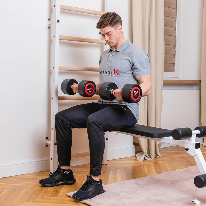 BenchK 733B-Luxury wall bars for home gym and personal studio