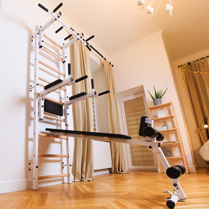 BenchK 733B-Luxury wall bars for home gym and personal studio
