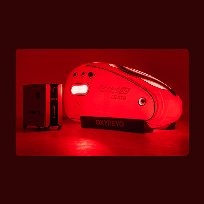 OxyRevo - Forward90 1.4 to 1.5 ATA Portable Sitting Hyperbaric Chamber