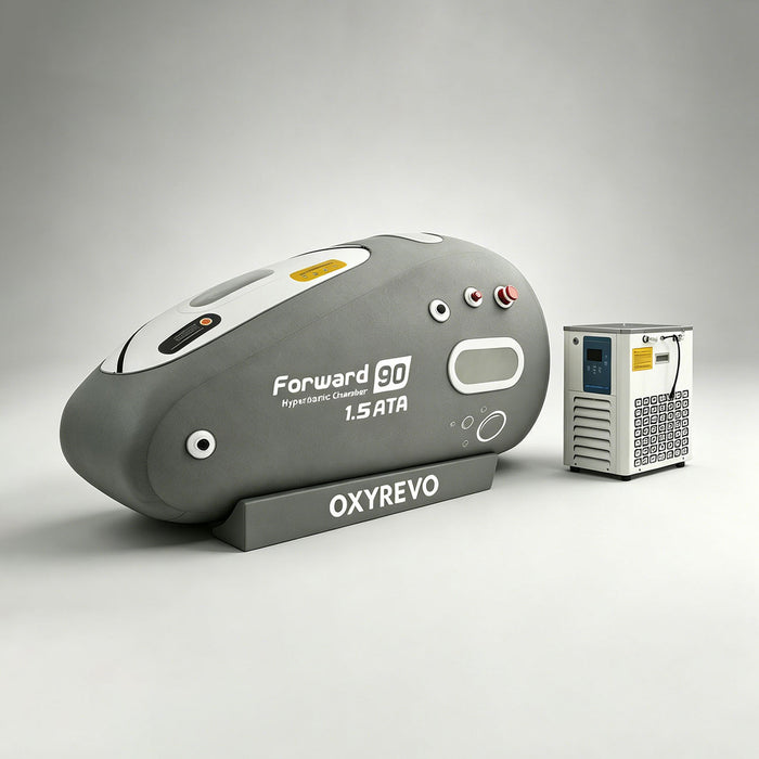 OxyRevo - Forward90 1.4 to 1.5 ATA Portable Sitting Hyperbaric Chamber