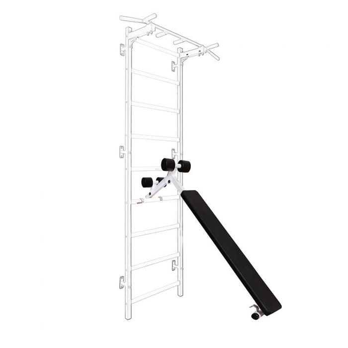 BenchK B1B - Reversible Workout Bench - Durable Steel Frame, Compact Exercise Solution