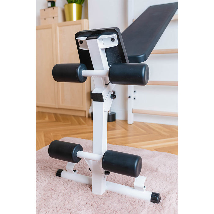 BenchK B1B - Reversible Workout Bench - Durable Steel Frame, Compact Exercise Solution