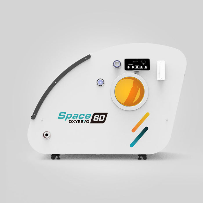 OxyRevo Space60 1.5 to 2.0ATA Hard Shell Sitting Hyperbaric Oxygen Therapy Chamber