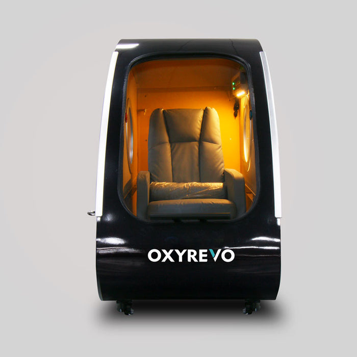 OxyRevo Space60 1.5 to 2.0ATA Hard Shell Sitting Hyperbaric Oxygen Therapy Chamber