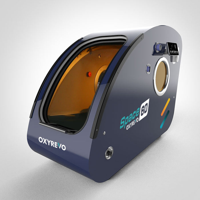 OxyRevo Space60 1.5 to 2.0ATA Hard Shell Sitting Hyperbaric Oxygen Therapy Chamber