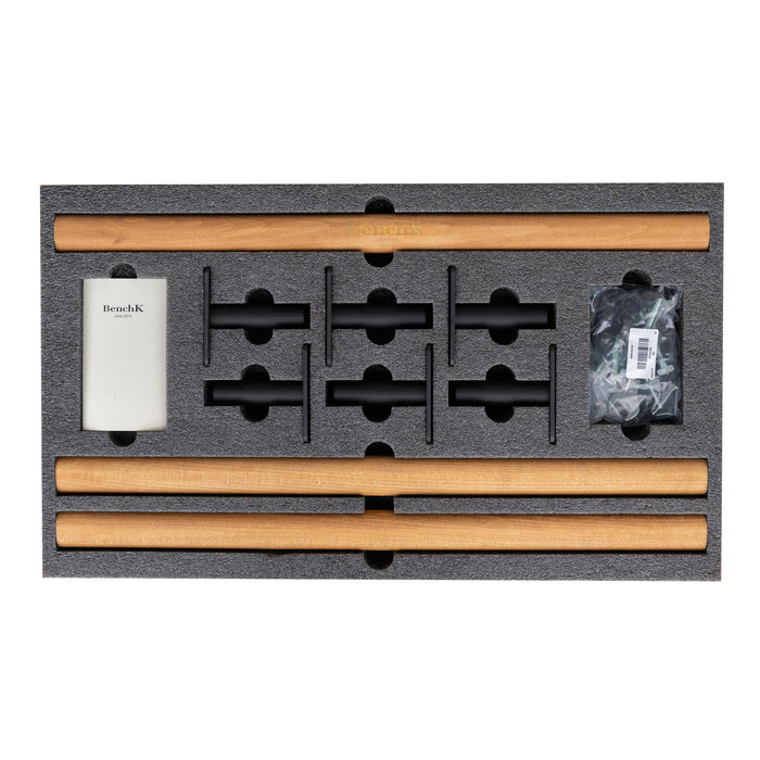 BenchK 732 - Series 7 - Fitness Stall Bar - Space-Saving Home Gym Equipment
