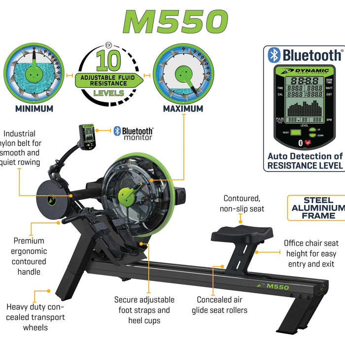 Dynamic Fluid - M550 Rower
