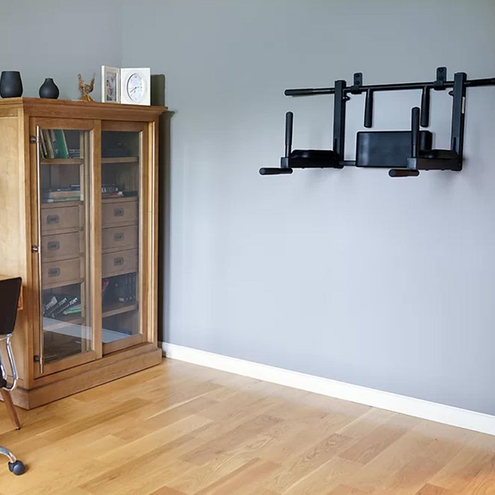 BenchK D8 - 2-In-1 Pull-Up Bar and Dip Bar - Versatile Home Gym Equipment with Ergonomic Design