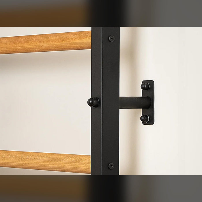 BenchK 233B - Series 2 - Wall Bars - Swedish Ladder - Versatile Home Gym System with Adjustable Pull-Up Bar and Dip Station