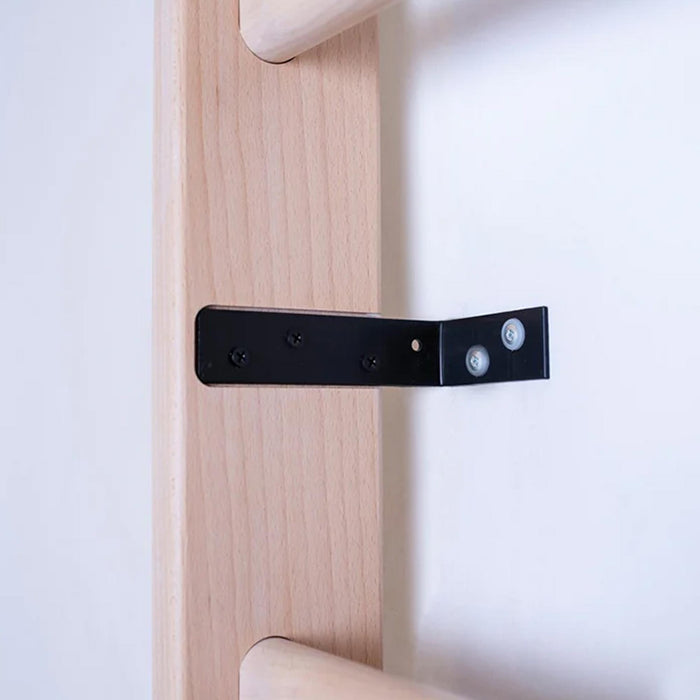 BenchK 111 + A204 - Series 1 - Versatile Wooden Wall Bars Swedish Ladder For Kids Room Exercise & Play