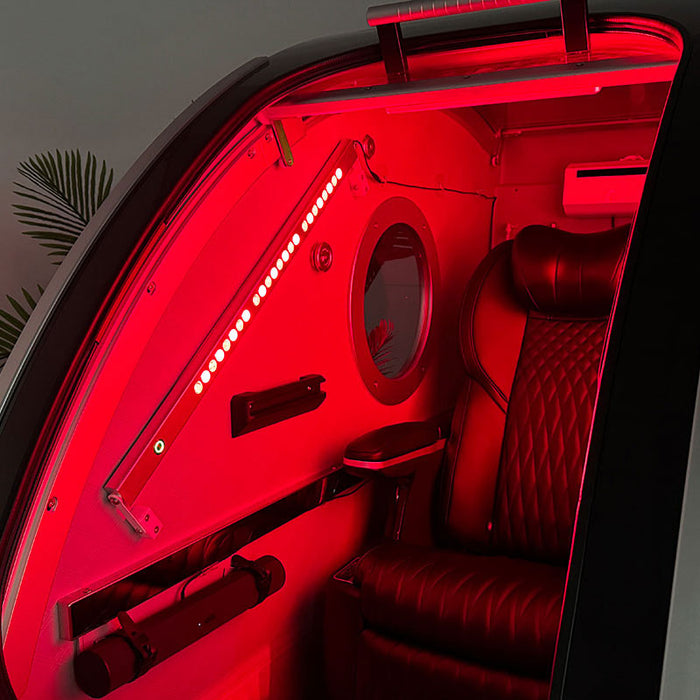 OxyRevo Space60 1.5 to 2.0ATA Hard Shell Sitting Hyperbaric Oxygen Therapy Chamber
